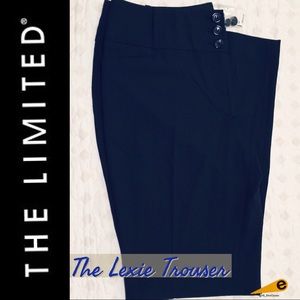 NWT EUC THE LIMITED Navy 3 button Trousers 12R